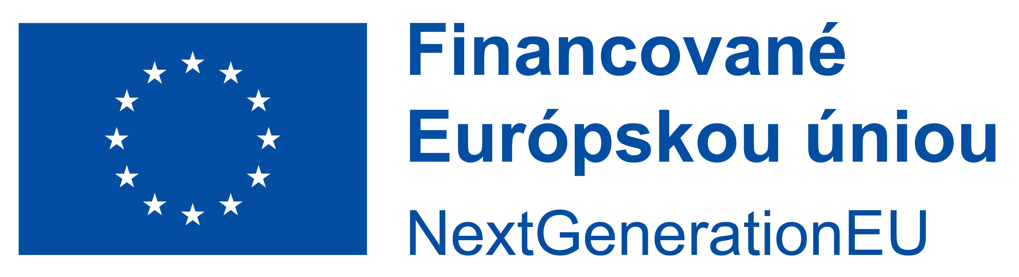 Logo Financovania Európskou úniou